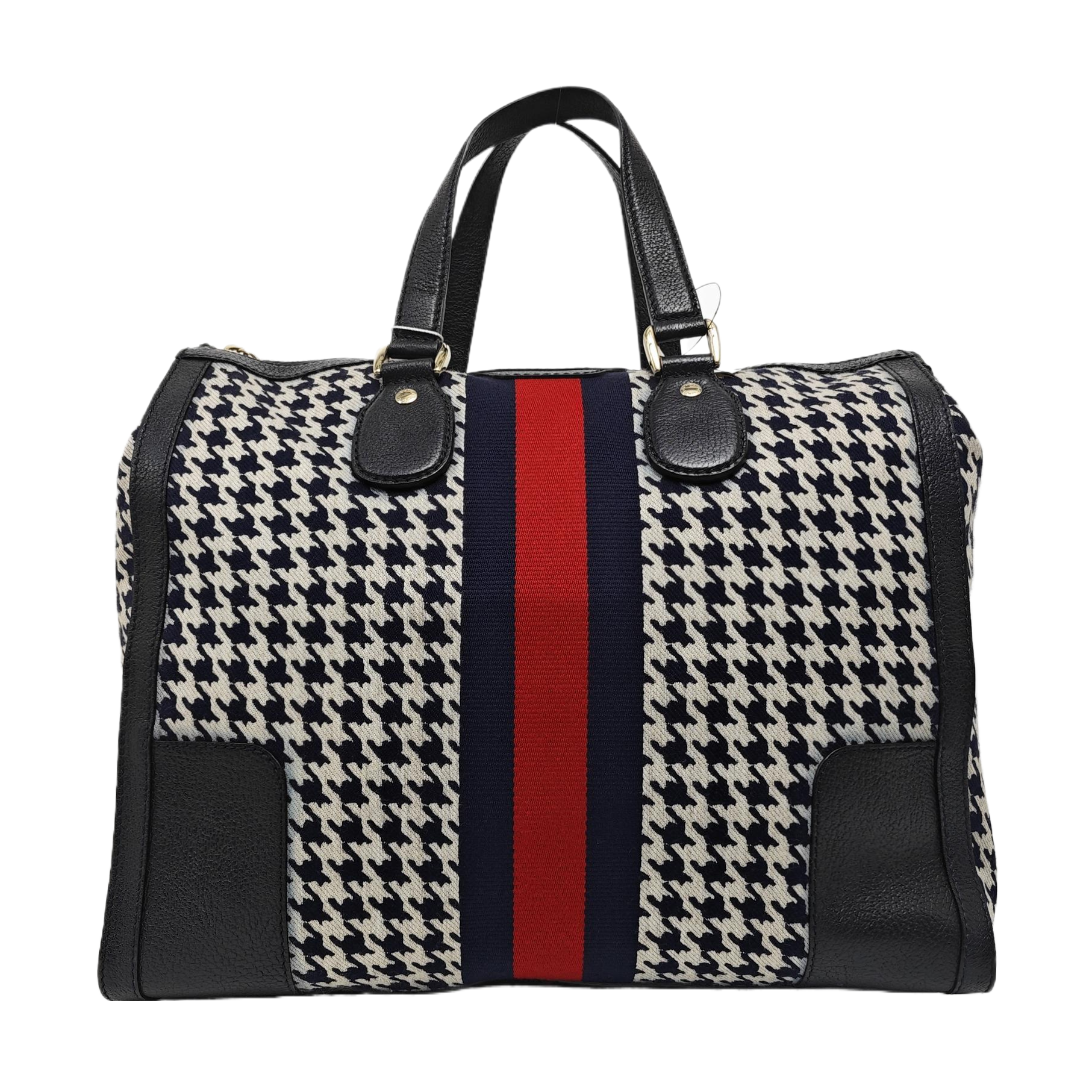 Fabric Top Handle Bag Multicolor