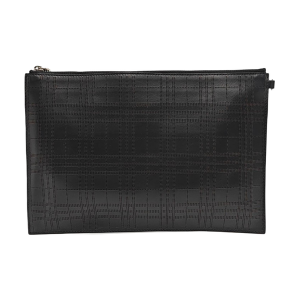 Calfskin Clutch Black