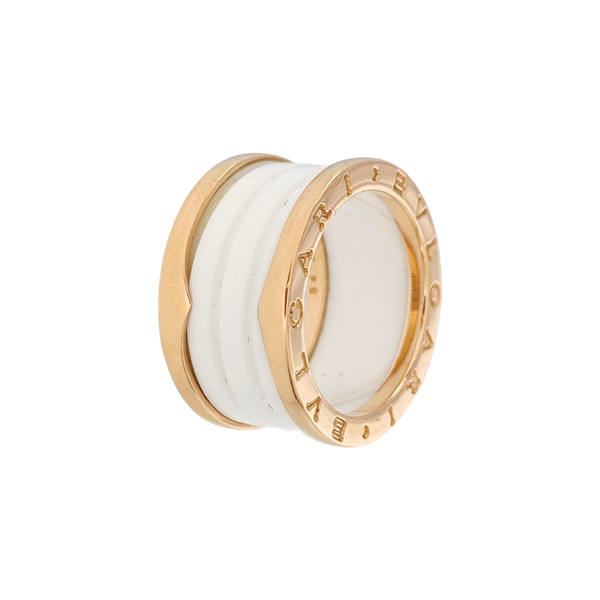 B.ZERO1 18k Rose Gold Ring EU 54