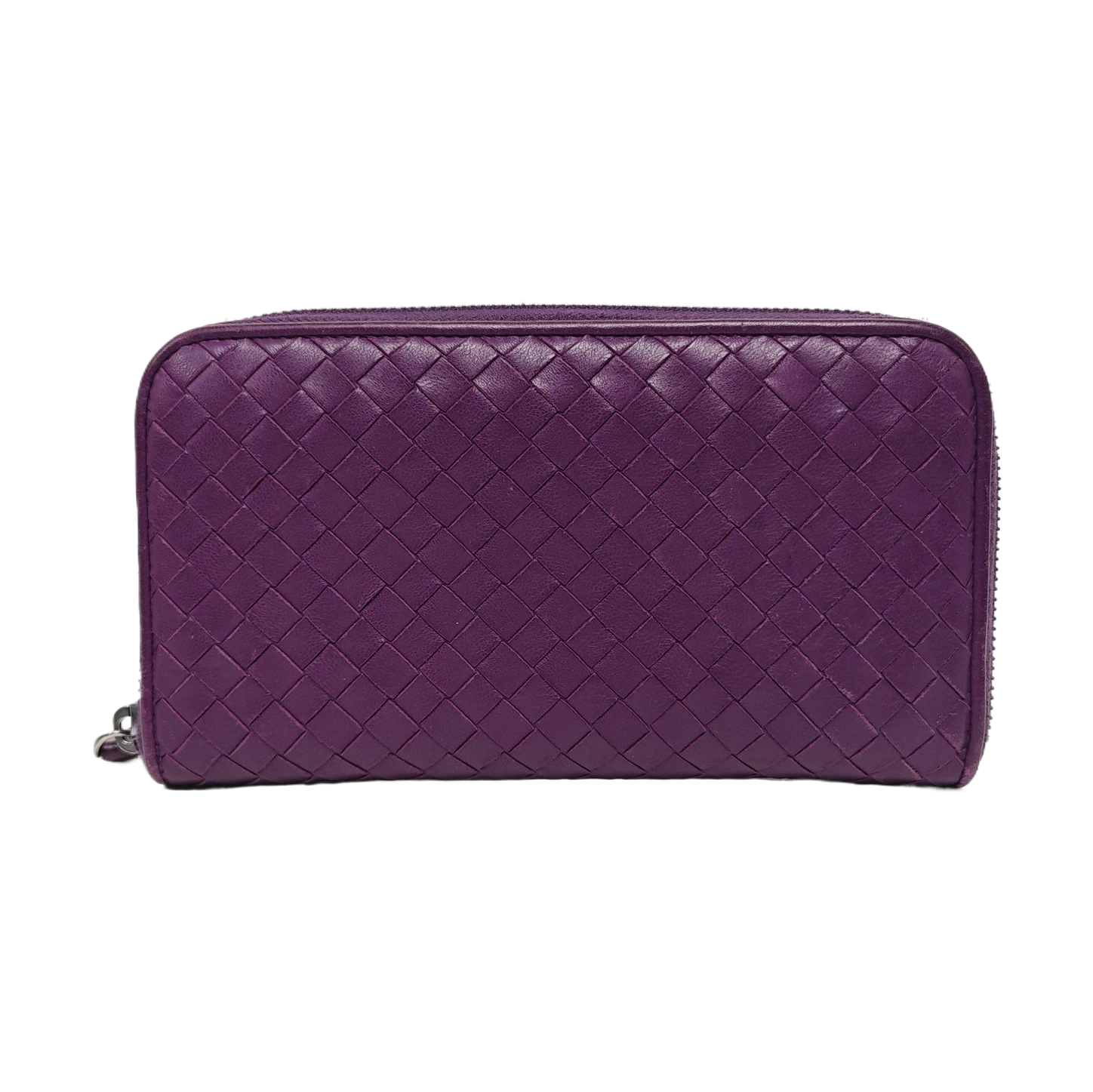 Lambskin Wallet Purple