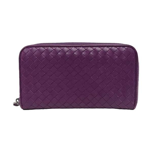 Lambskin Wallet Purple