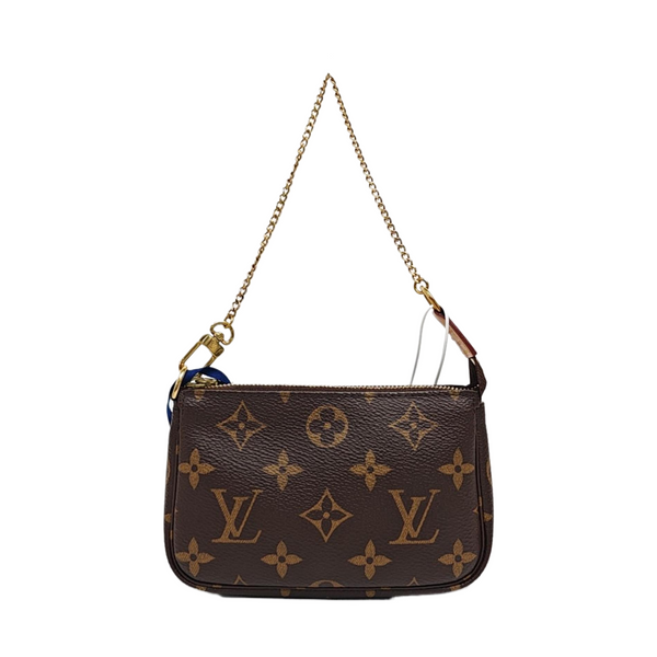 ACCESSOIRES Mini Monogram Coated Canvas Brown