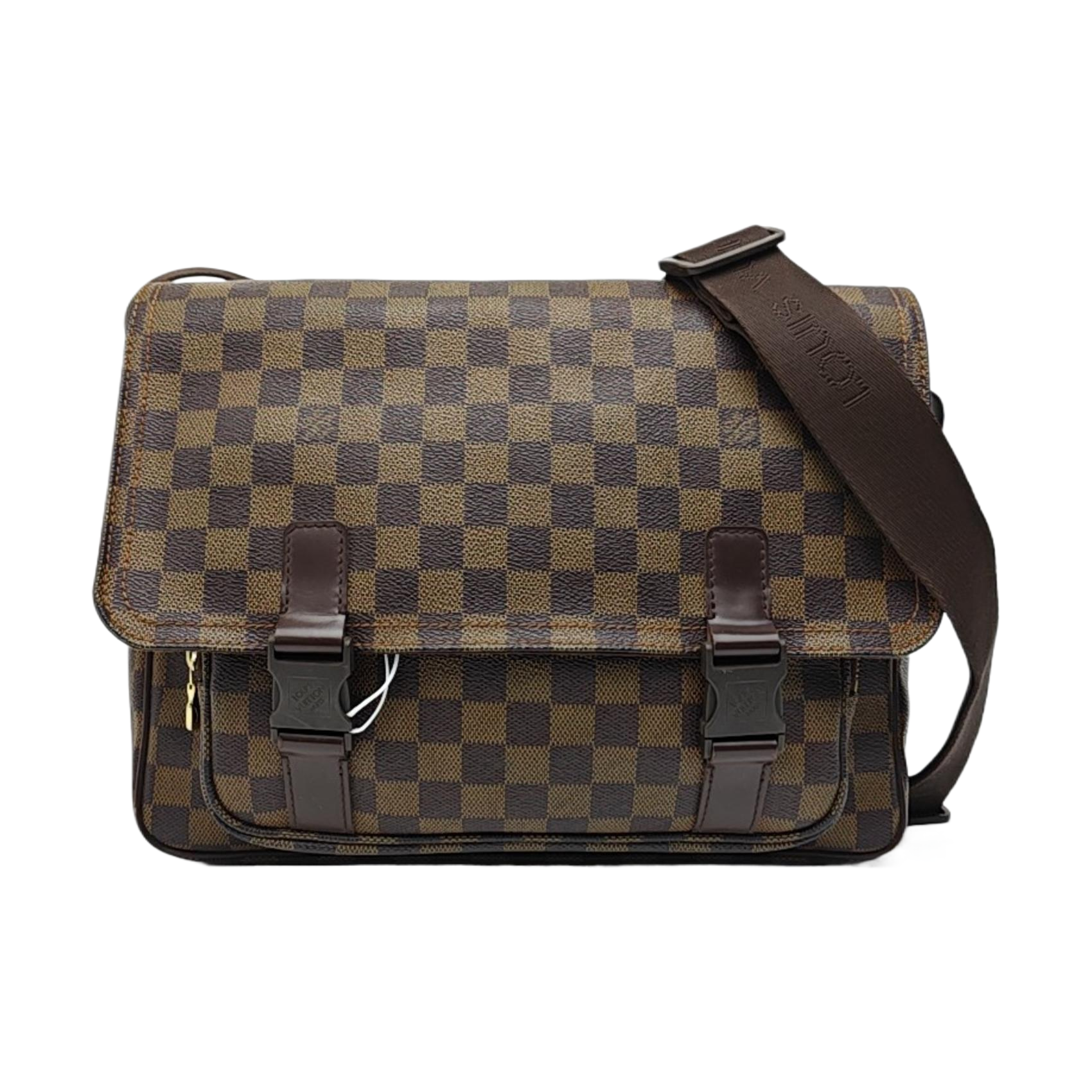 MELVILLE Damier Ebene Coated Canvas Brown