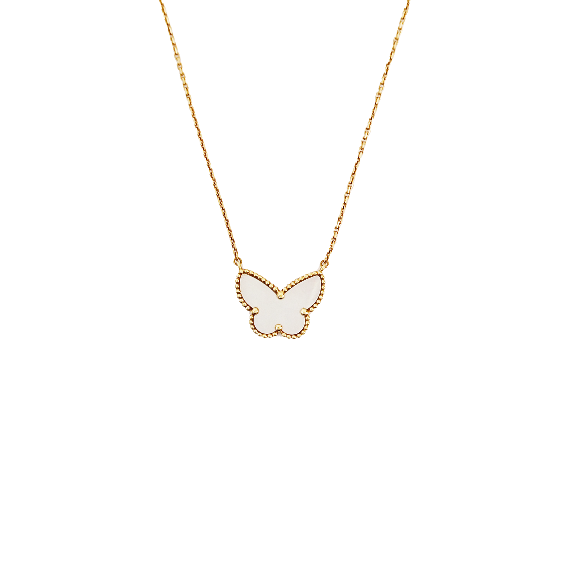 Lucky Alhambra 18k Gold Necklace