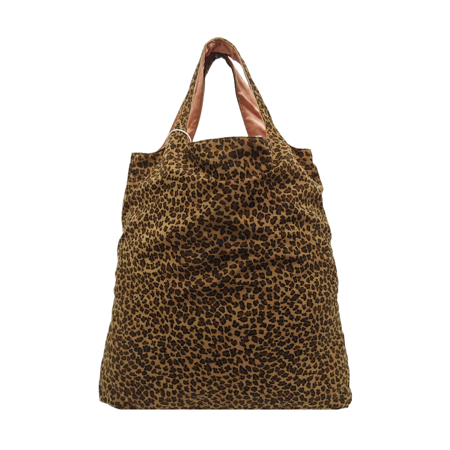 Nylon Tote Bag Brown