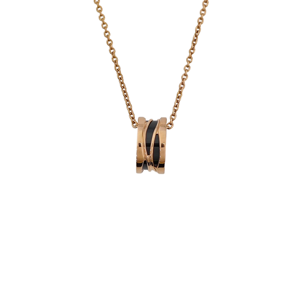 B.ZERO1 18k Rose Gold Necklace