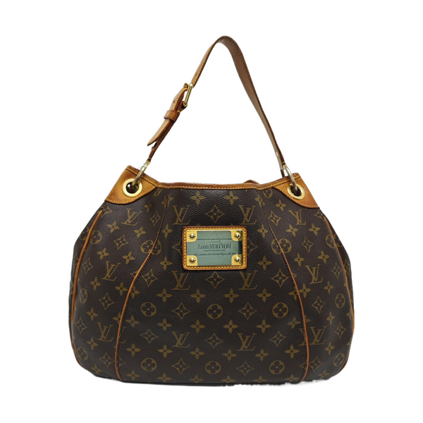 GALLIERA Monogram Coated Canvas Brown