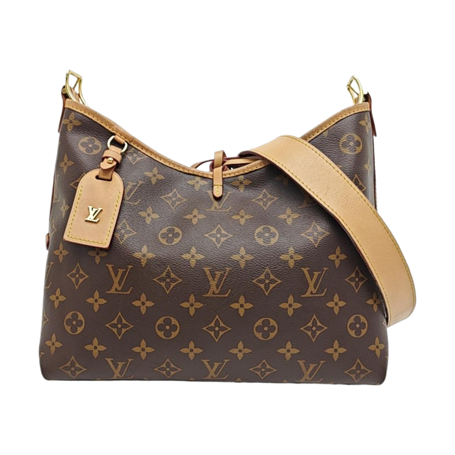 CARRYALL PM Monogram Coated Canvas Brown