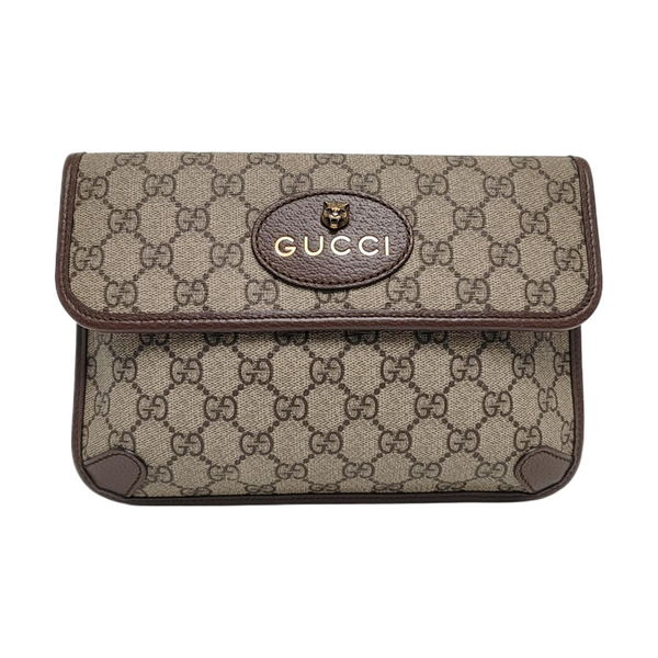 Neo Vintage Monogram Coated Canvas Beige