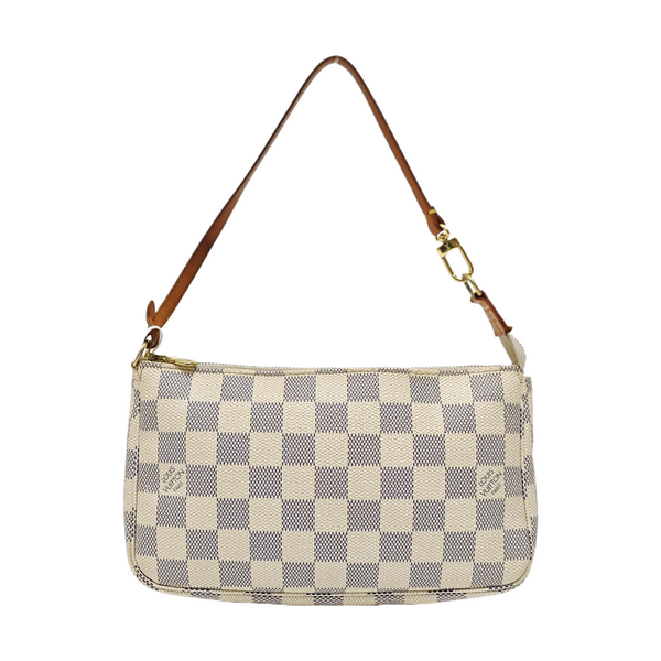 ACCESSOIRES GM Damier Azur Coated Canvas White