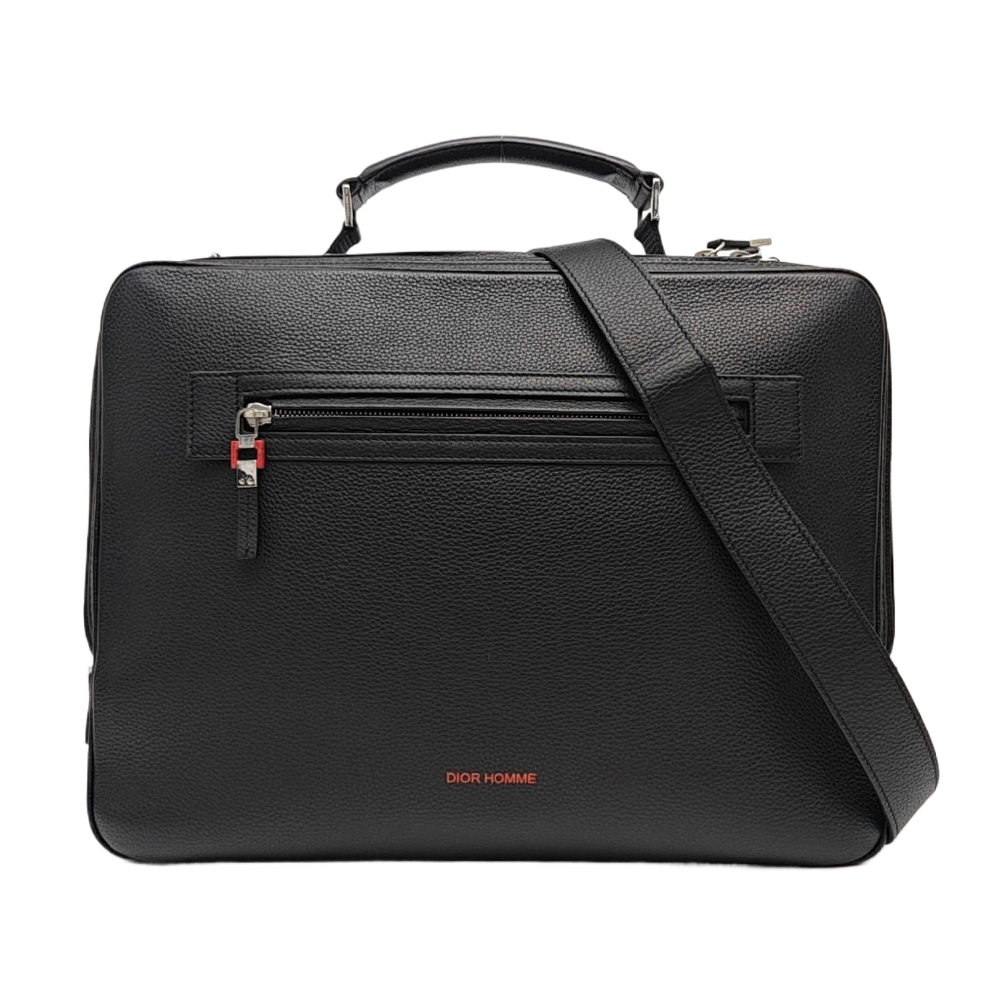 Calfskin Shoulder Bag Black