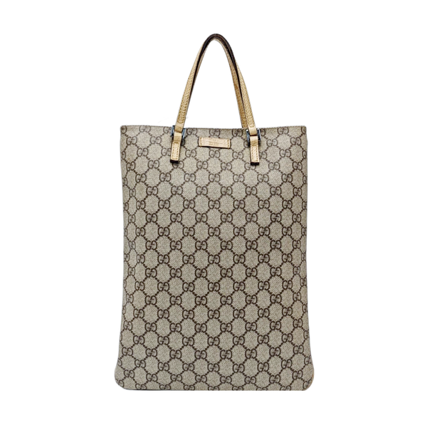 Monogram Coated Canvas Top Handle Bag Black