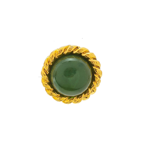 Metal Gold Clip On Earrings