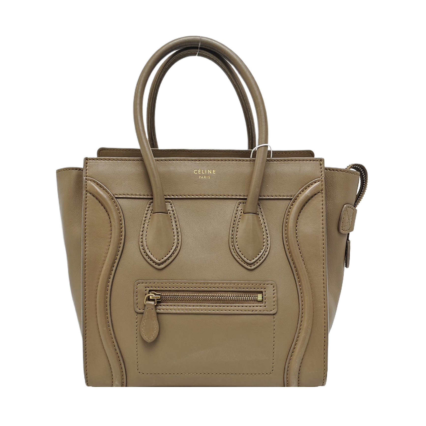 LUGGAGE Calfskin Brown