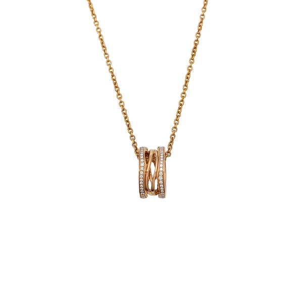 B.ZERO1 18k Rose Gold Necklace