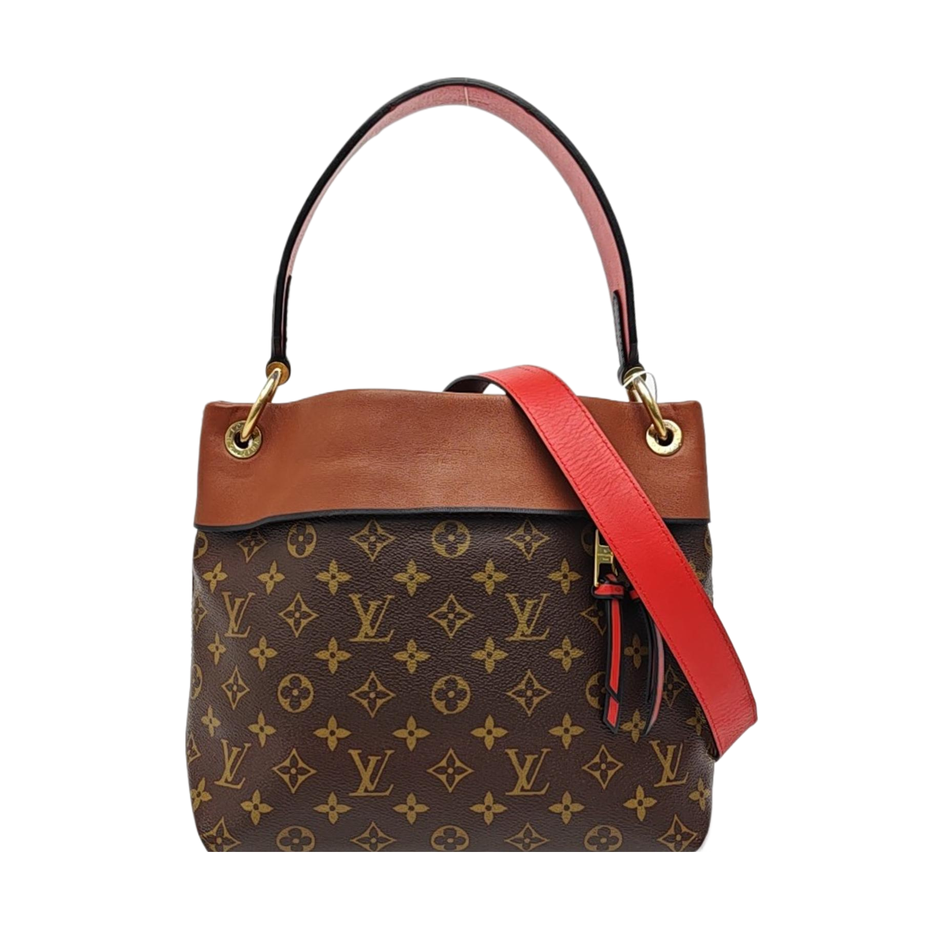 TUILERIES Monogram Coated Canvas Brown