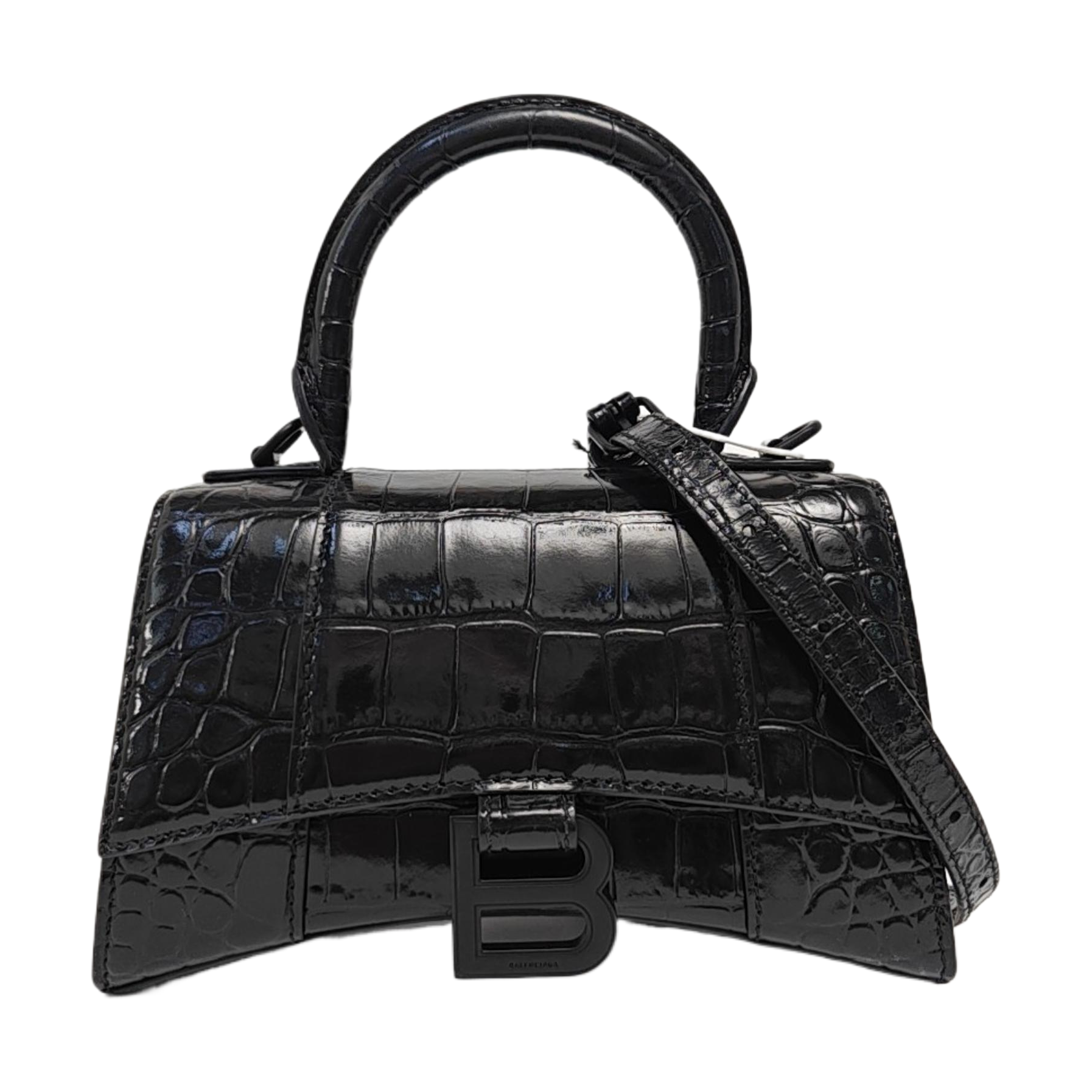 Hourglass XS Calfskin Black