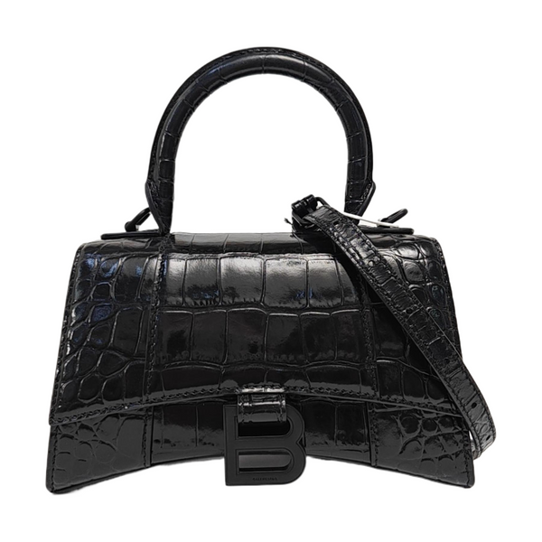 Hourglass XS Calfskin Black