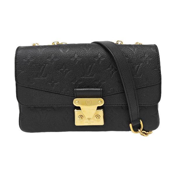 MARCEAU Monogram Calfskin Black