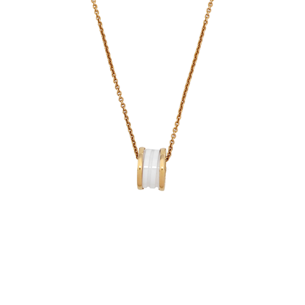 B.ZERO1 18k Rose Gold Necklace