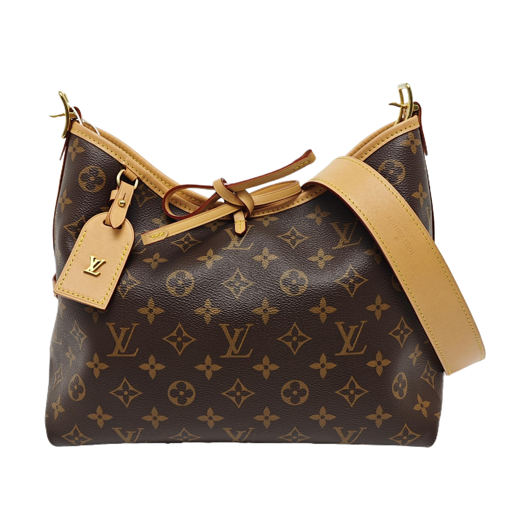 CARRYALL PM Monogram Coated Canvas Brown