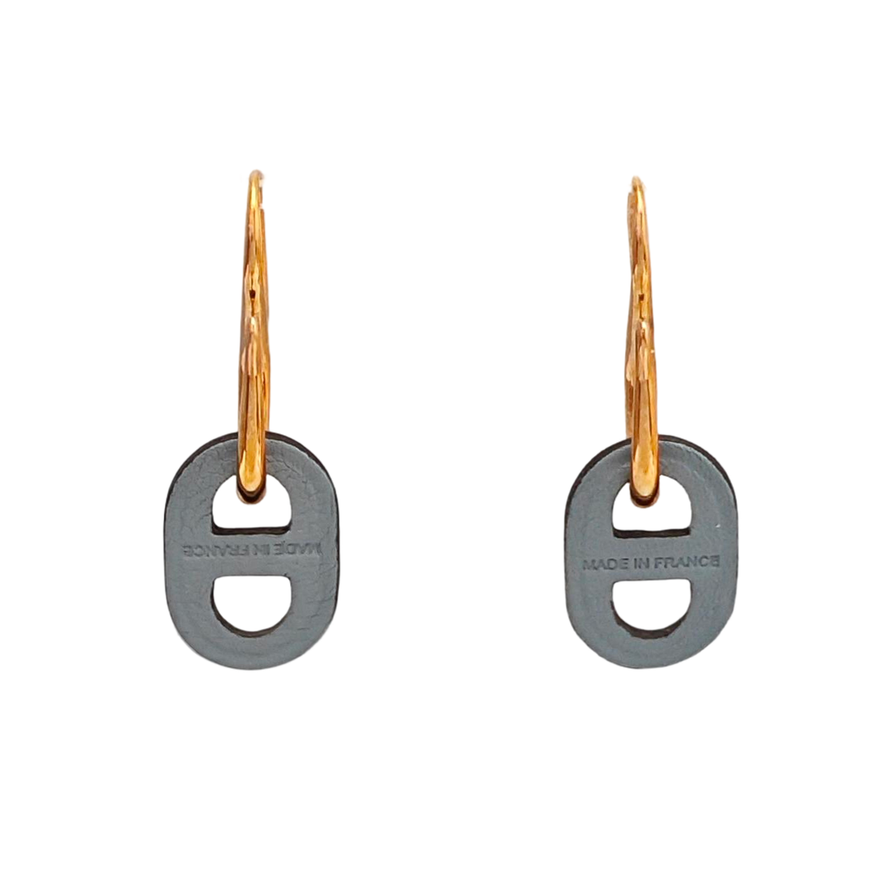 O'maillon Metal Blue Stud Earrings