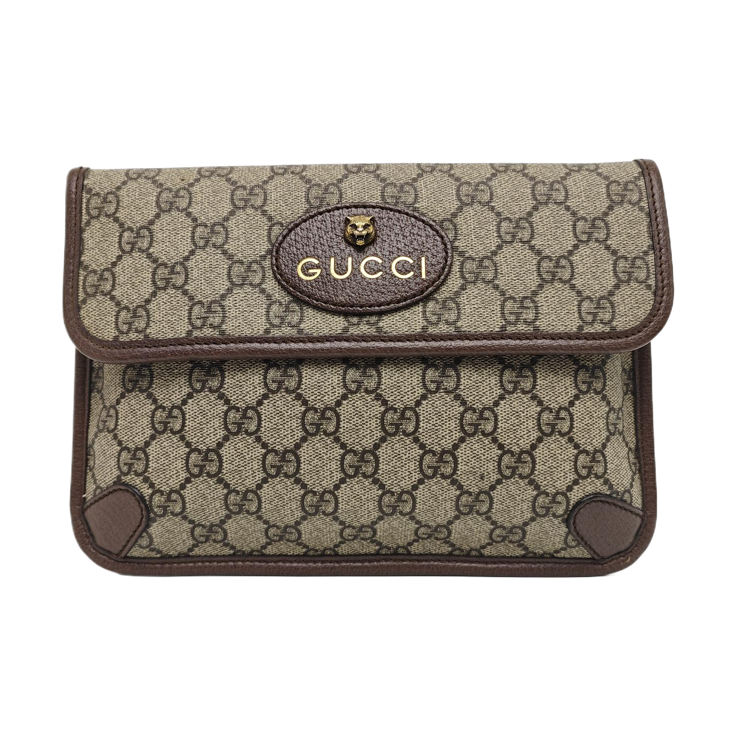 Neo Vintage Monogram Coated Canvas Beige