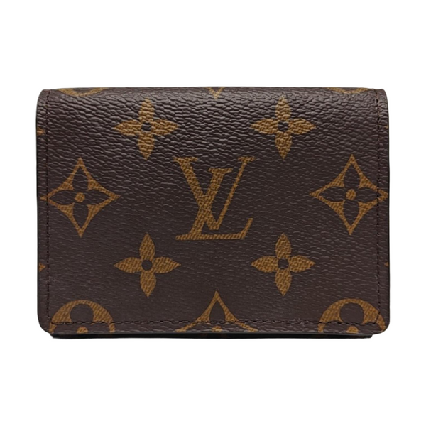 ENVELOPPE Monogram Coated Canvas Brown Wallet