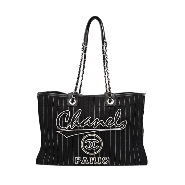 DEAUVILLE Large Canvas Black
