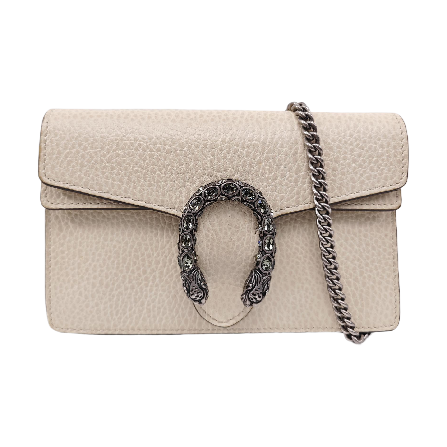 Dionysus Super Mini Calfskin Beige