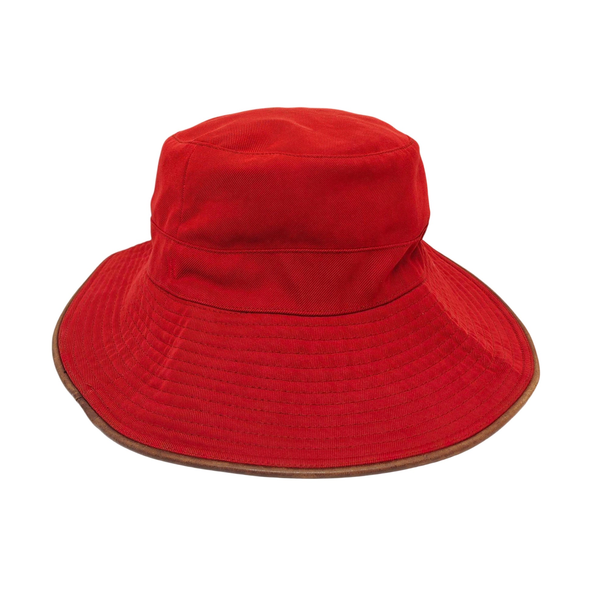 Polyester Hat Red