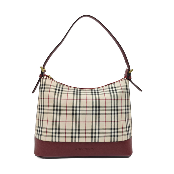 Canvas Top Handle Bag Small Beige