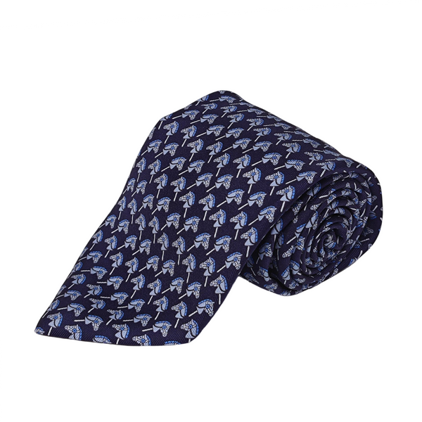 Mulberry Silk Tie Blue