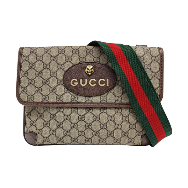 Neo Vintage Large Monogram Coated Canvas Brown