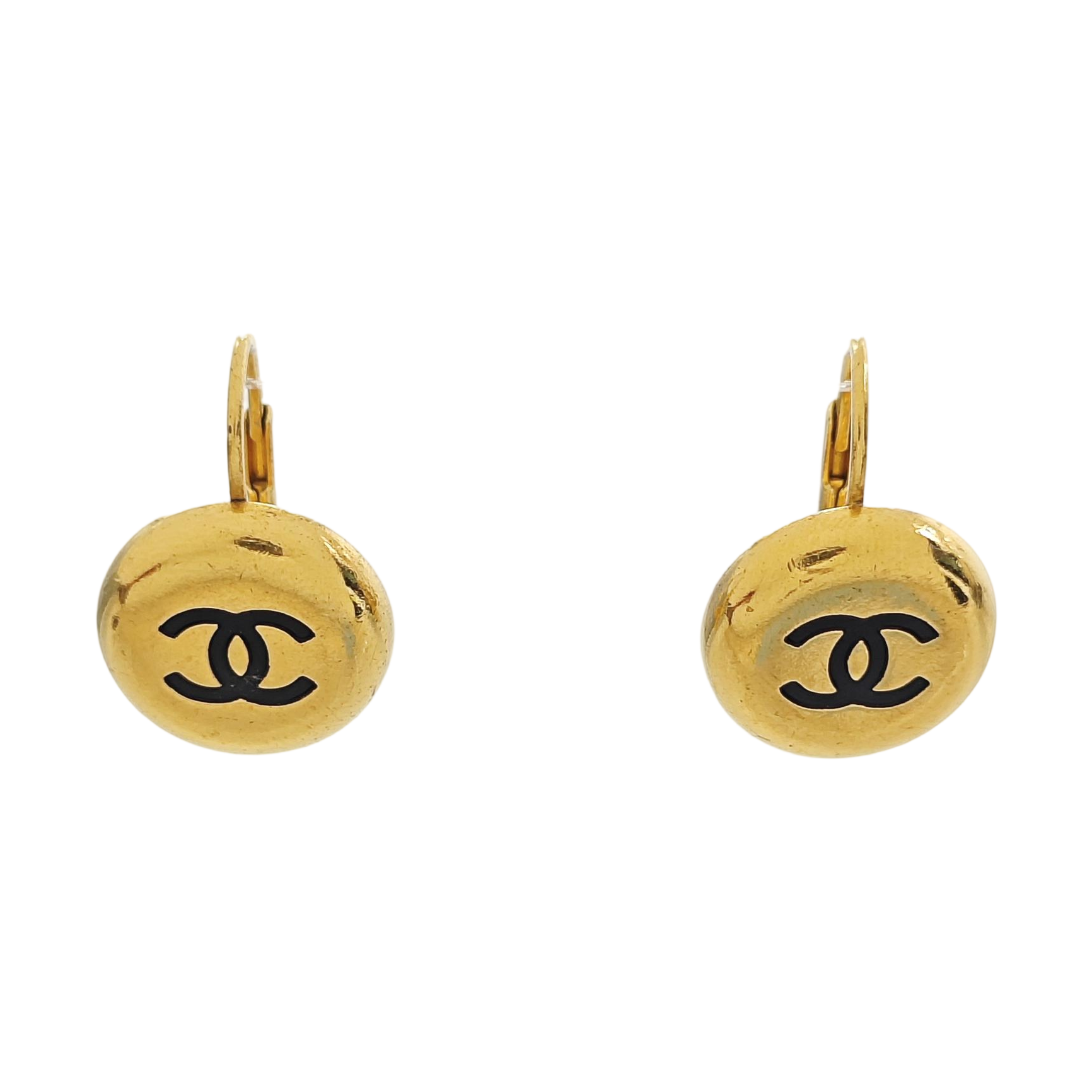 Metal Gold Clip On Earrings