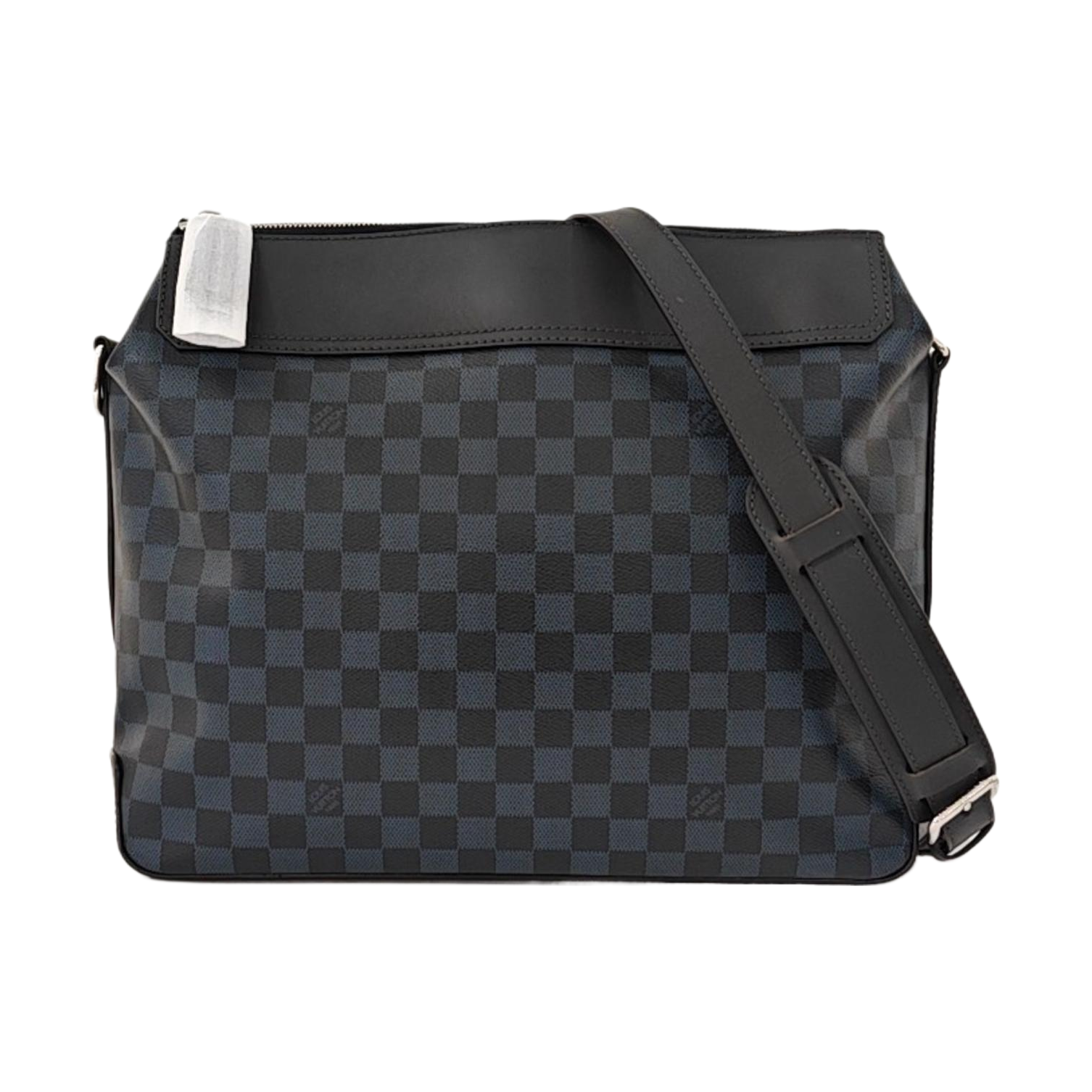 GREENWICH Damier Coated Canvas Blue