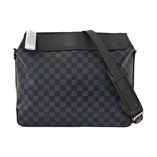 GREENWICH Damier Coated Canvas Blue