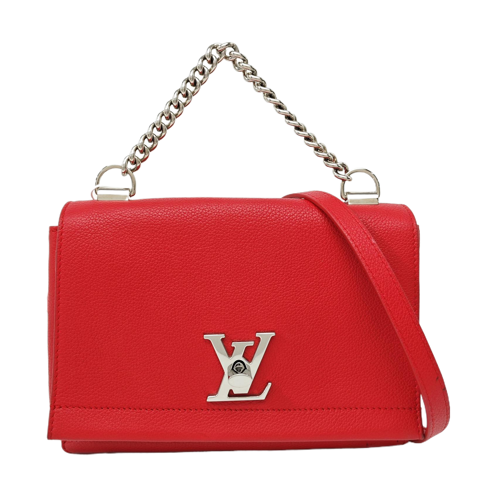 LOCKME BB Calfskin Red