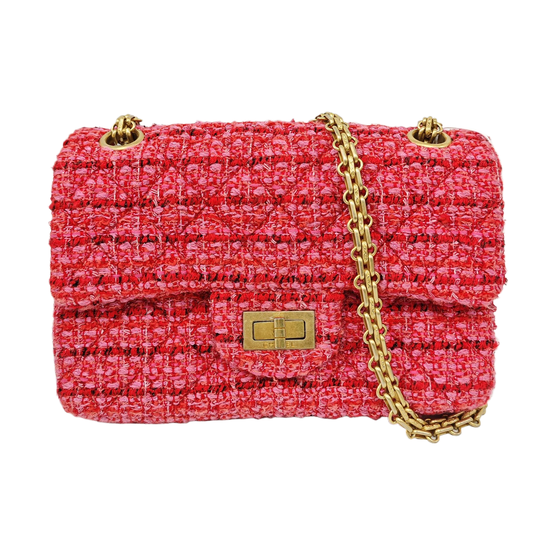 2.55 WOC Quilted Fabric Red