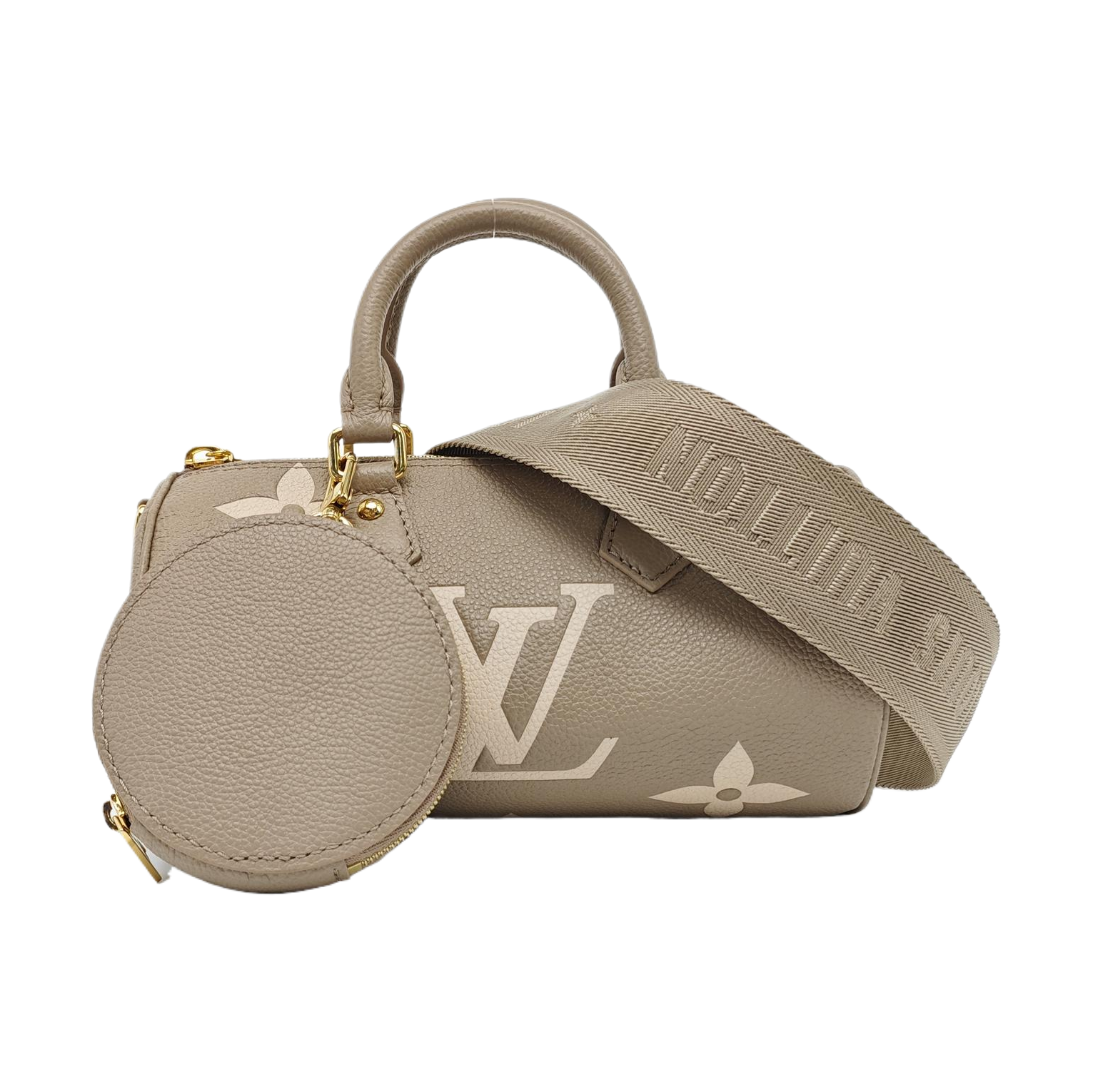 PAPILLON BB Calfskin Gray
