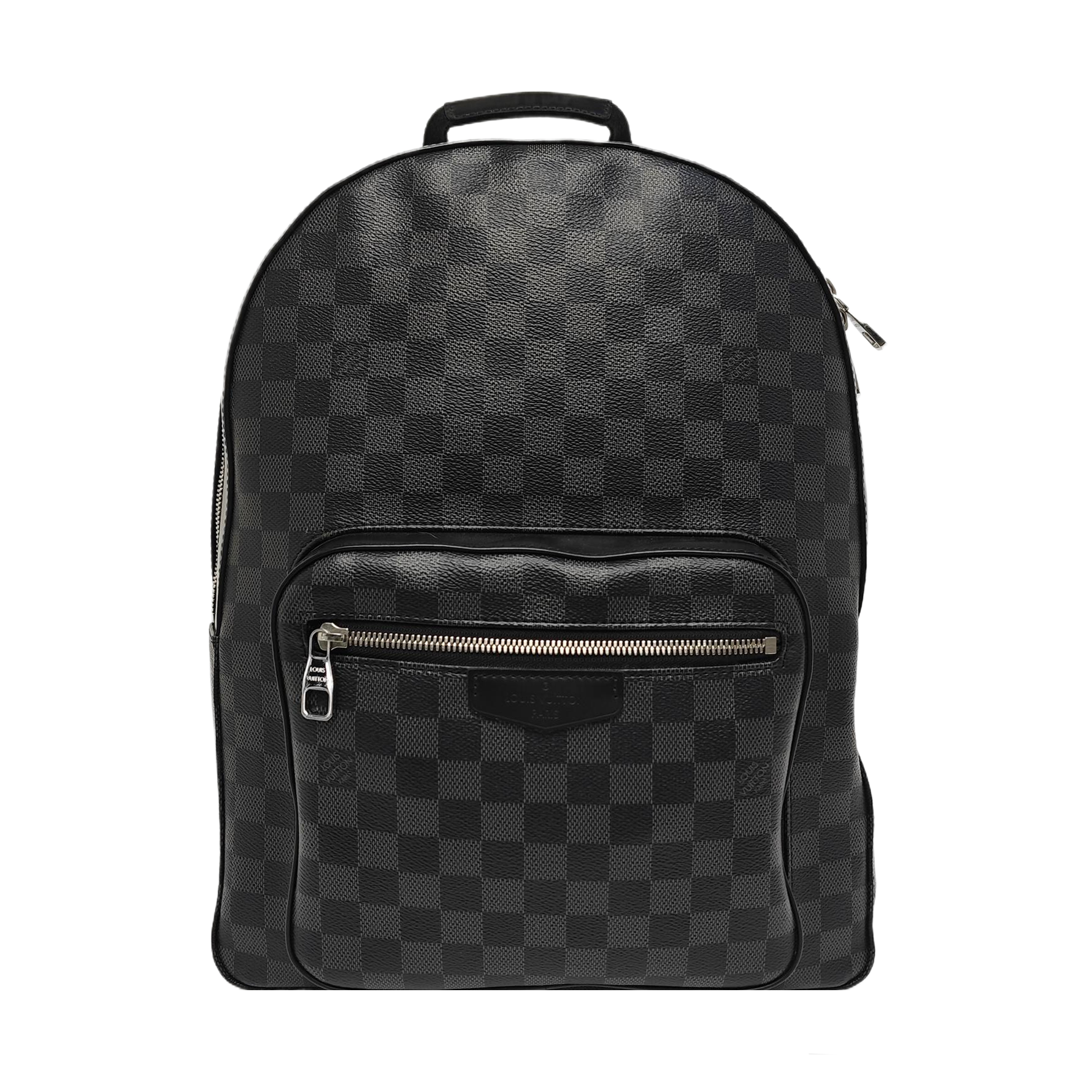 JOSH Damier Graphite Coated Canvas Gray