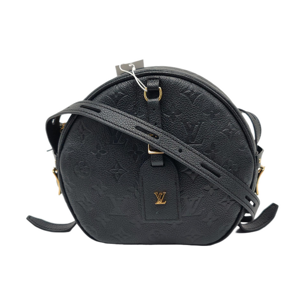 BOITE CHAPEAU MM Calfskin Black