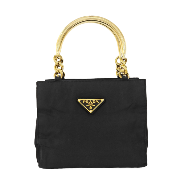 Nylon Tote Bag Black