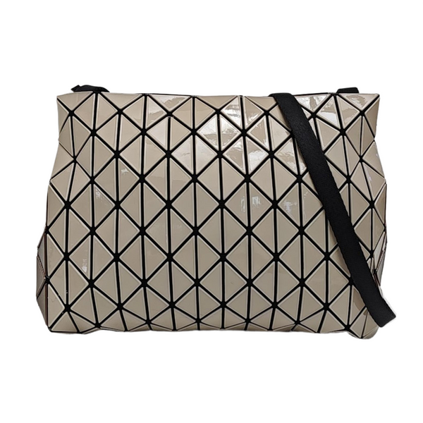 Special Material Crossbody Bag Beige