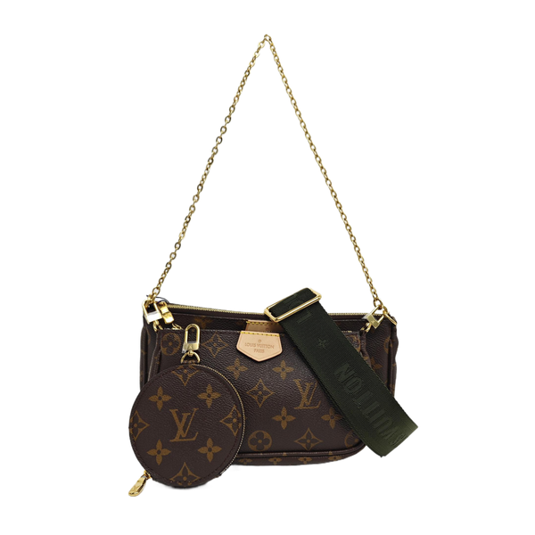MULTI Monogram Coated Canvas Brown