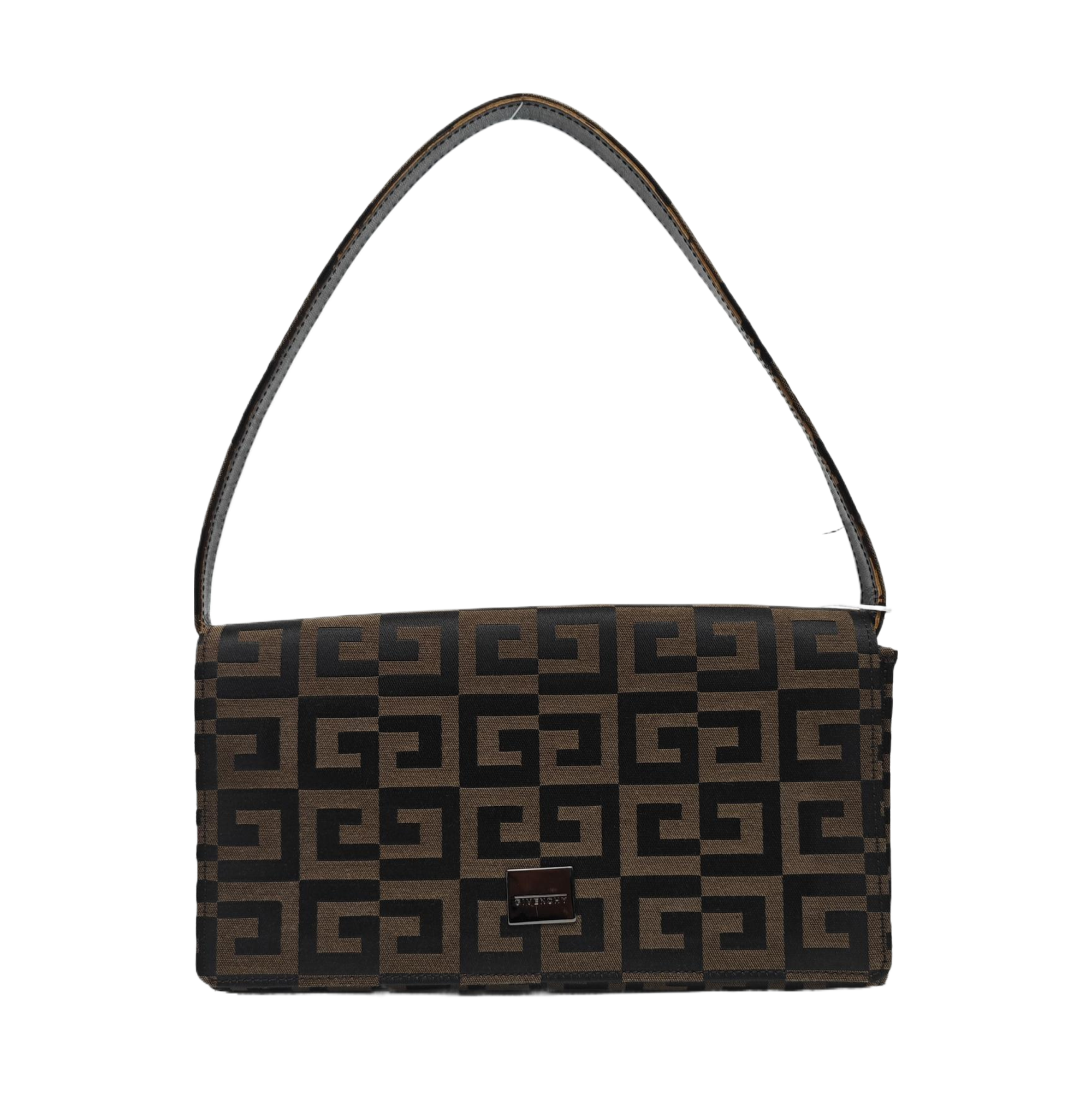 Fabric Shoulder Bag Black