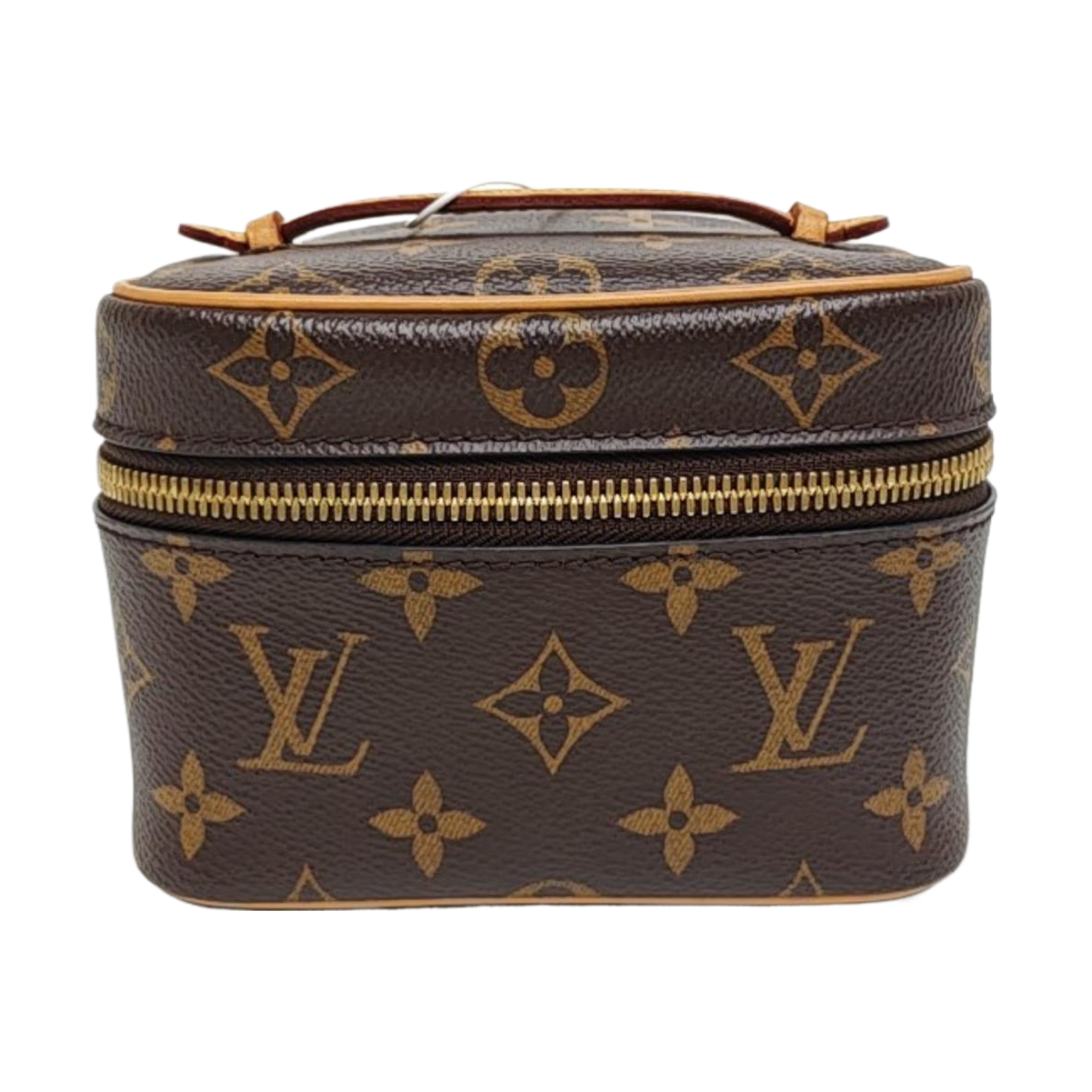 NICE Super Mini Monogram Coated Canvas Brown