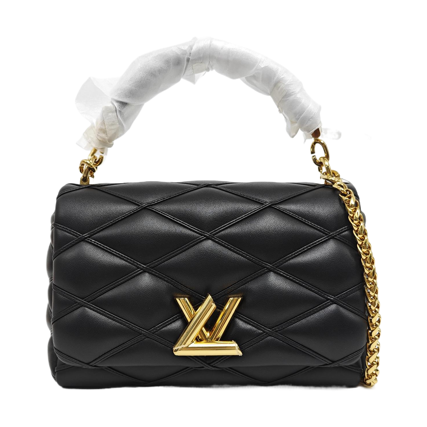 GO-14 MM Quilted Lambskin Black