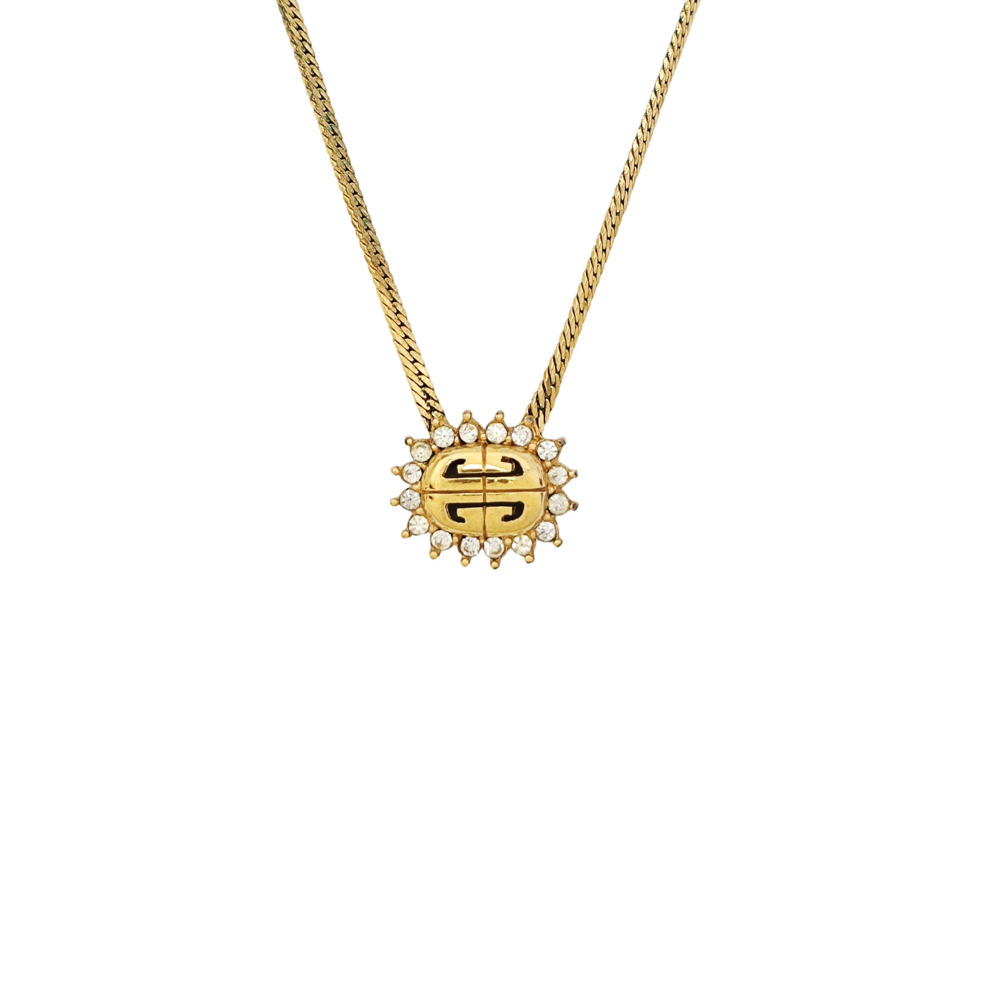 G Link Metal Gold Necklace