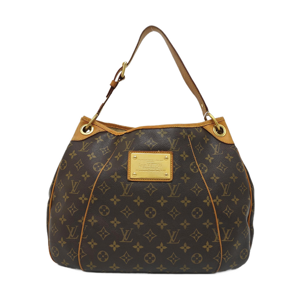 GALLIERA Monogram Coated Canvas Brown